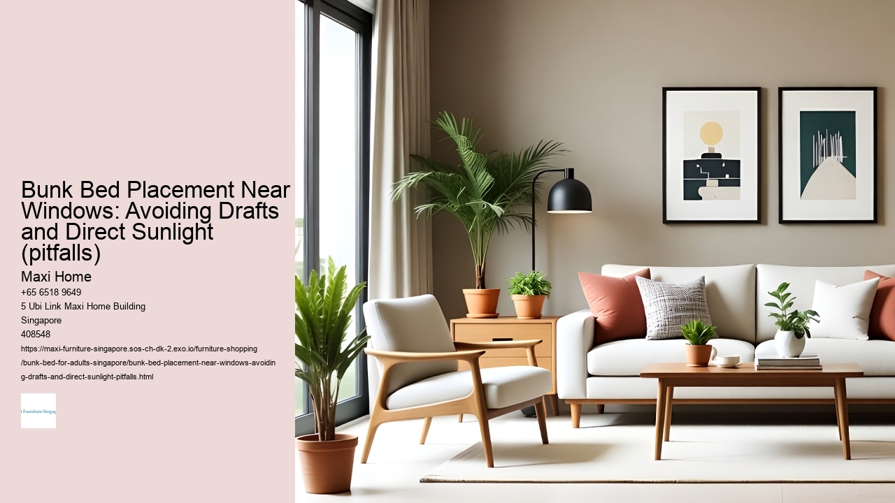 Bunk Bed Placement Near Windows: Avoiding Drafts and Direct Sunlight (pitfalls) Maxi Home Bunk Bed Placement Near Windows: Avoiding Drafts and Direct Sunlight (pitfalls)