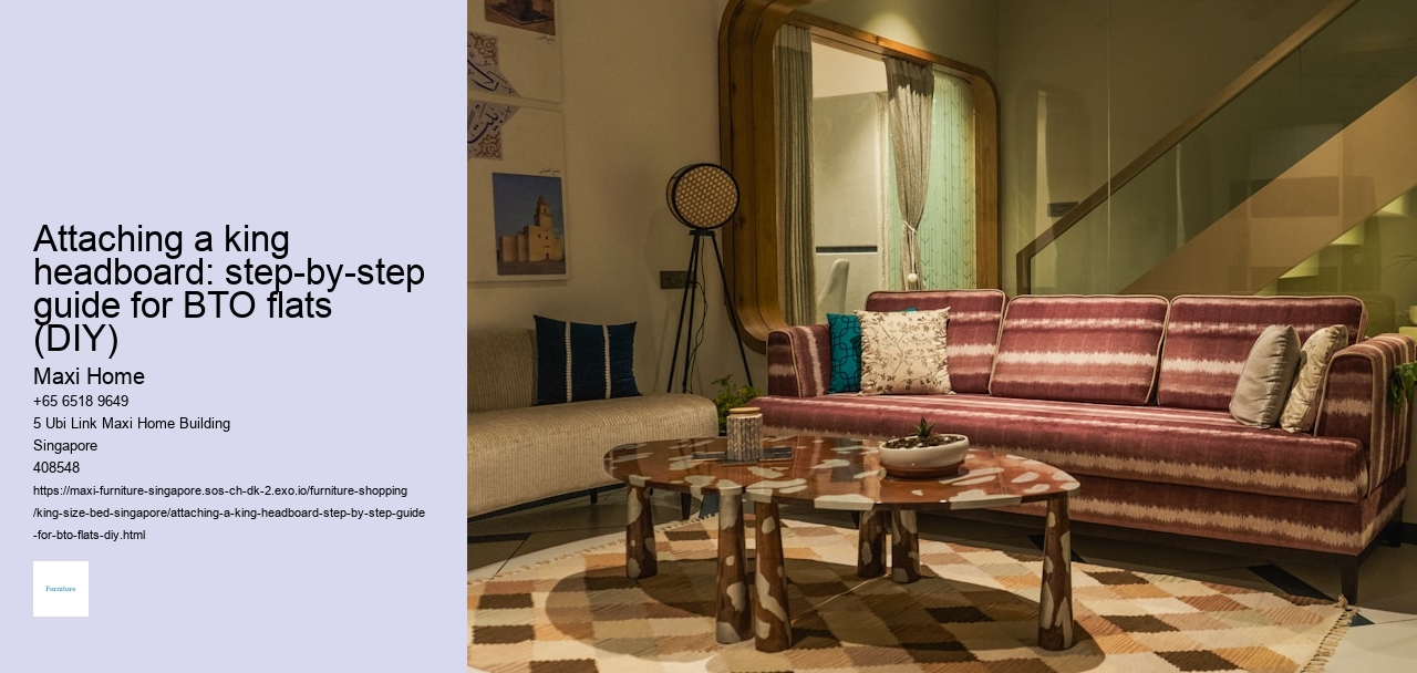 Attaching a king headboard: step-by-step guide for BTO flats (DIY)