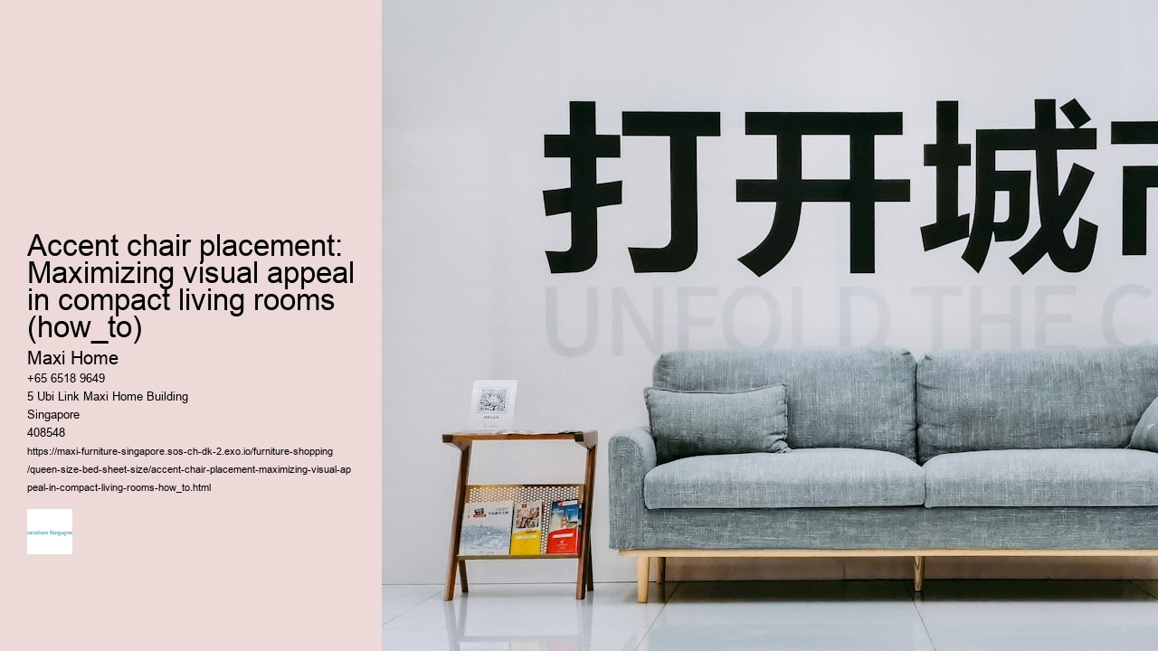 Accent chair placement: Maximizing visual appeal in compact living rooms (how_to)