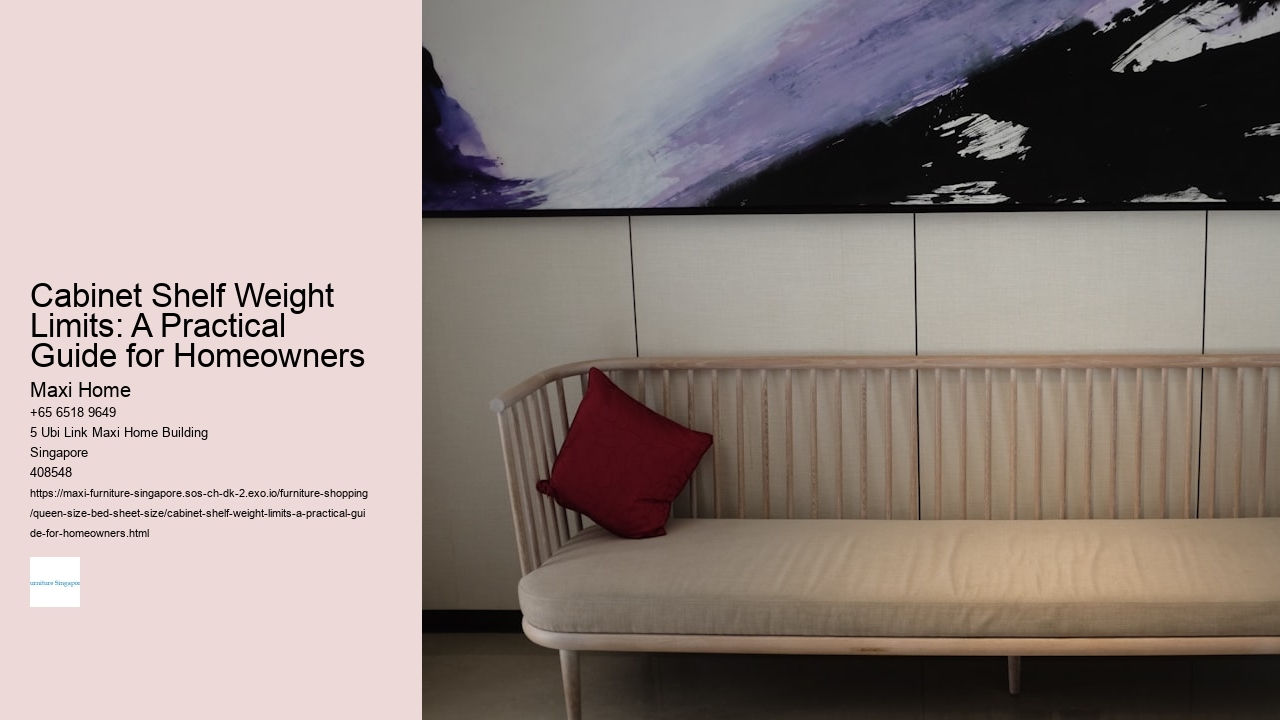 Cabinet Shelf Weight Limits: A Practical Guide for Homeowners