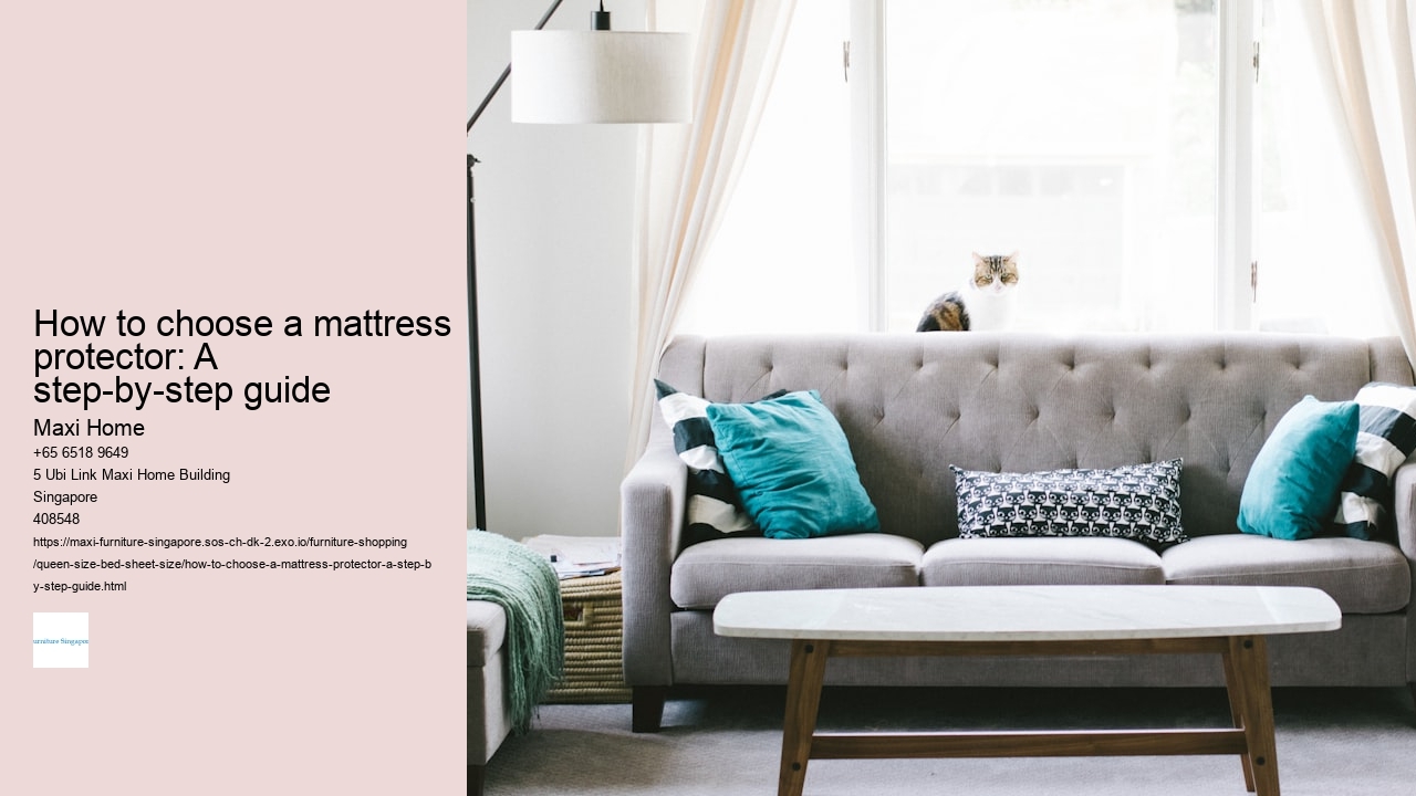 How to choose a mattress protector: A step-by-step guide