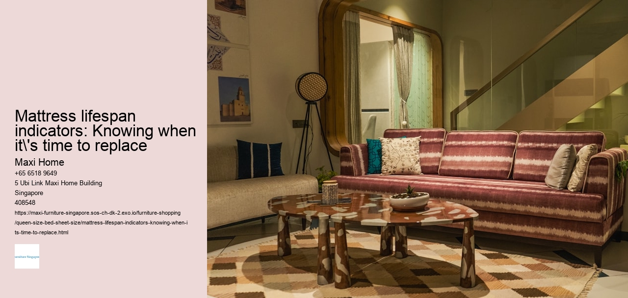 Mattress lifespan indicators: Knowing when it's time to replace