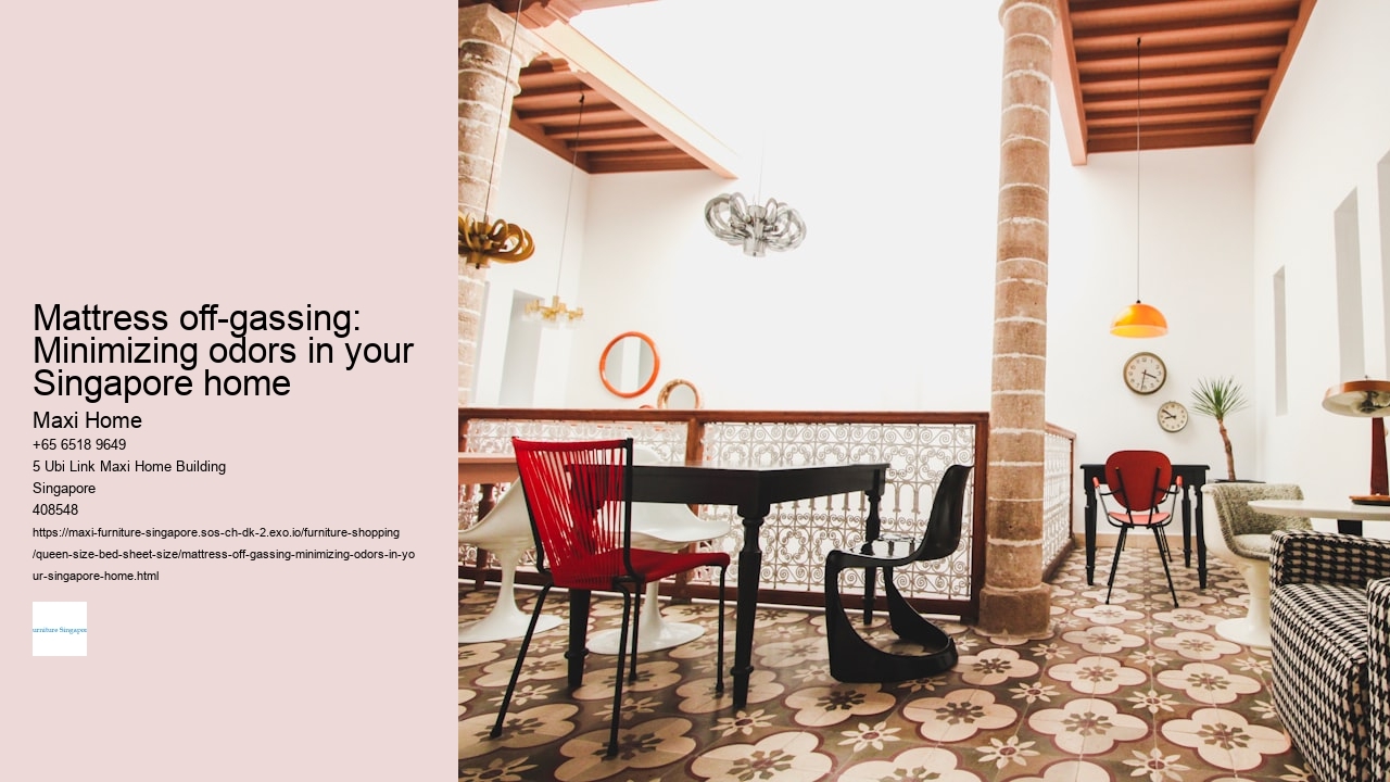Mattress off-gassing: Minimizing odors in your Singapore home