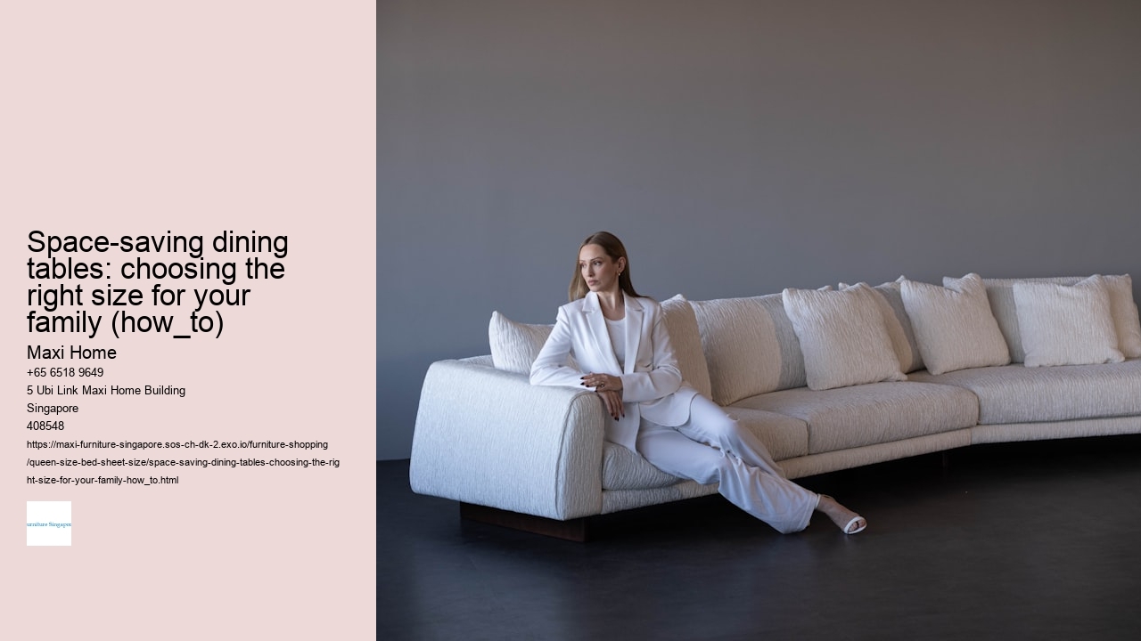 Space-saving dining tables: choosing the right size for your family (how_to)