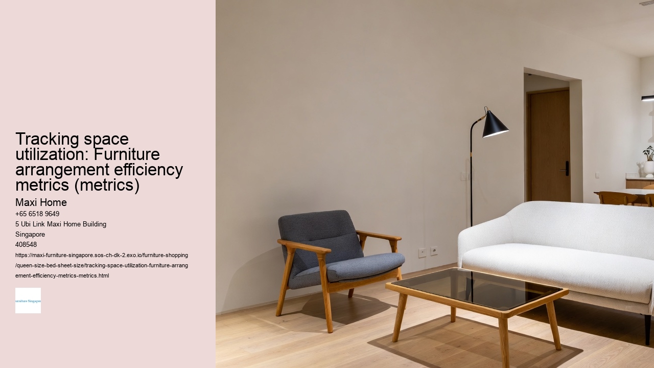 Tracking space utilization: Furniture arrangement efficiency metrics (metrics)
