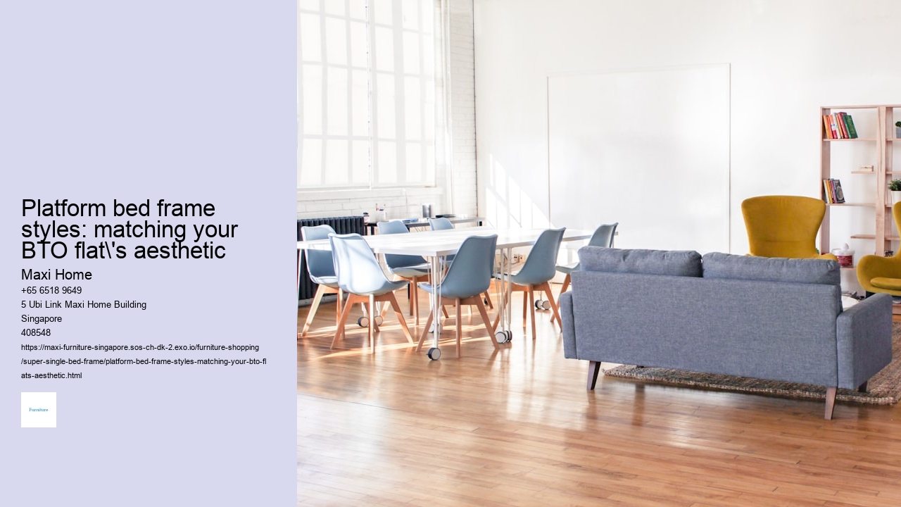 Platform bed frame styles: matching your BTO flat's aesthetic Maxi Home Platform bed frame styles: matching your BTO flat's aesthetic