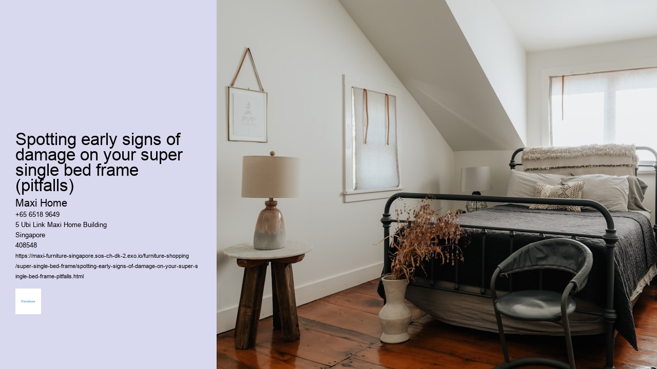 Spotting early signs of damage on your super single bed frame (pitfalls) Maxi Home Spotting early signs of damage on your super single bed frame (pitfalls)