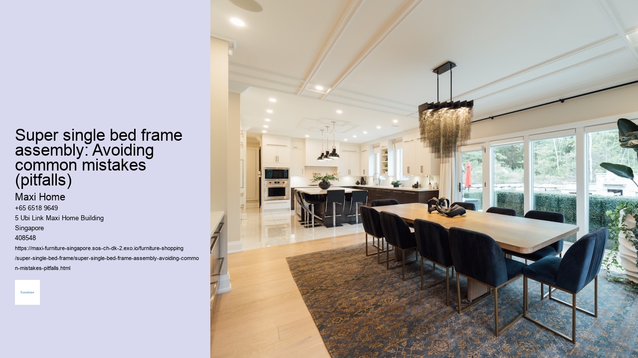 Super single bed frame assembly: Avoiding common mistakes (pitfalls) Maxi Home Super single bed frame assembly: Avoiding common mistakes (pitfalls)